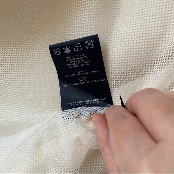 Burberry white cotton jacket - size medium - Picture 5 of 6